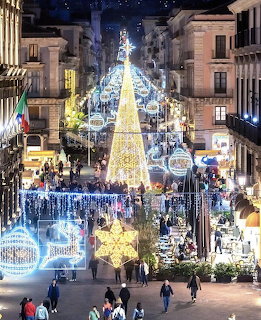 Christmas City Street Lights