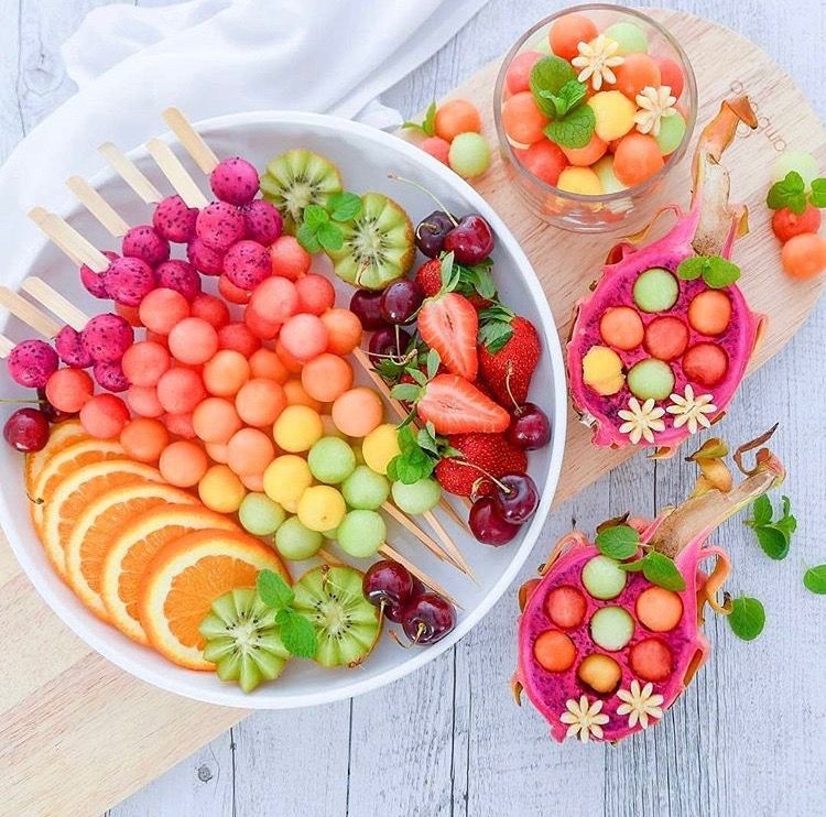 Rainbow Fruit Bowl