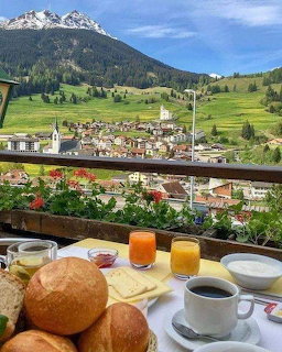 Alpine Village Breakfast View