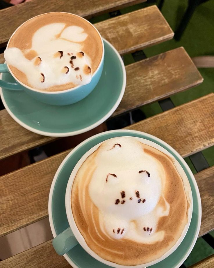 Cat Latte Art Coffee