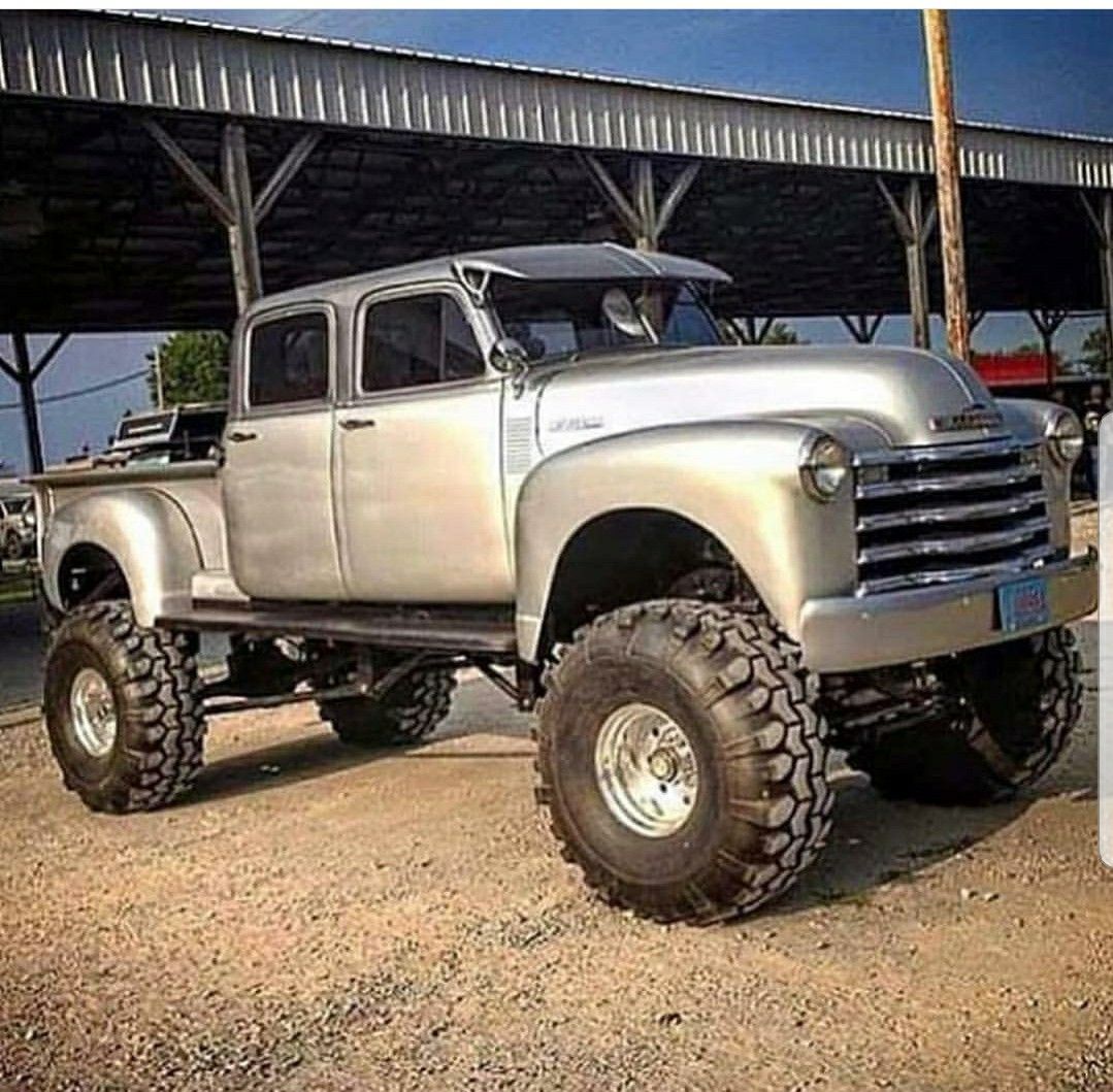 Lifted Vintage Pickup