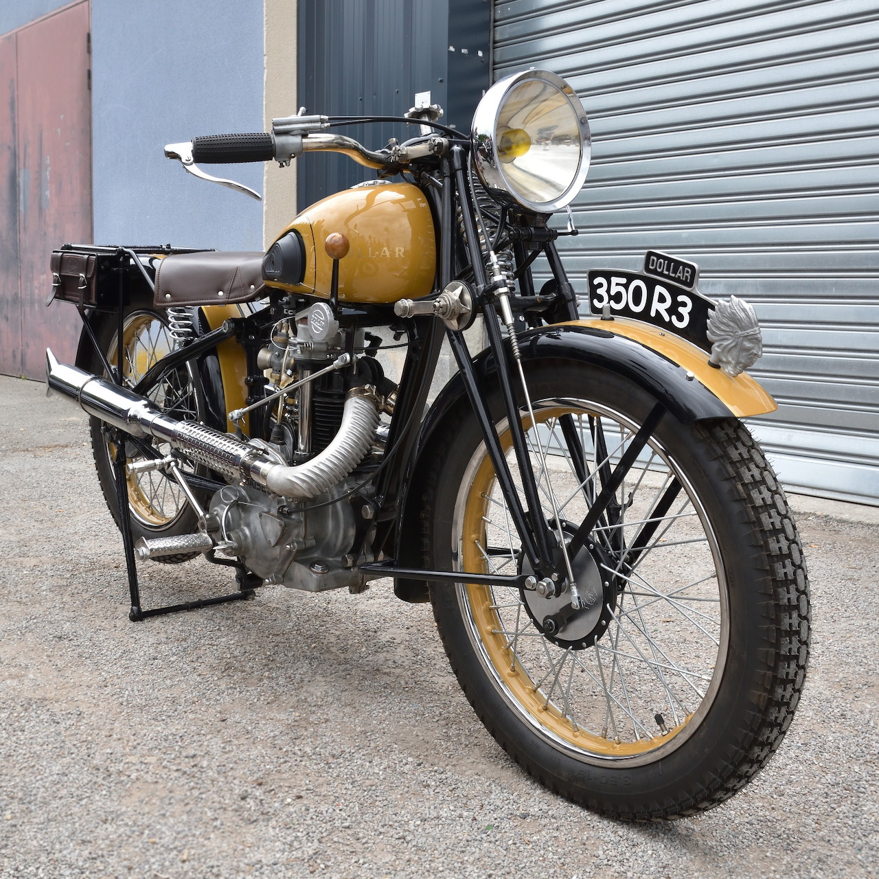 Dollar Vintage French Motorcycle
