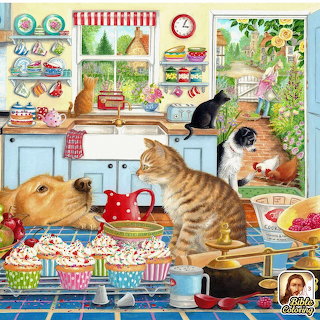 Cats Baking Kitchen