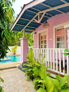 Pink Tropical Beach House