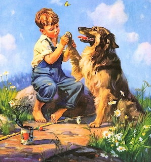 Fish Hook in Dog's Paw by Henry Hintermeister
