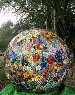 Spherical Stained Glass Mosaic