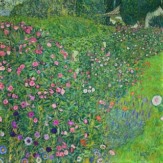 Italian Garden Landscape Klimt