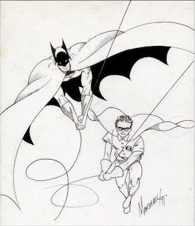 Batman and Robin Sketch