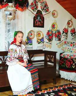 Girl in Traditional Costume