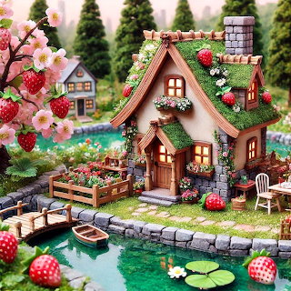Strawberry Cottage by River