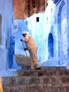 Chefchaouen Blue Street Sweper