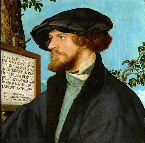 Holbein Portrait of Amerbach