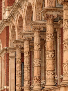 Ornate Victorian Architecture Columns