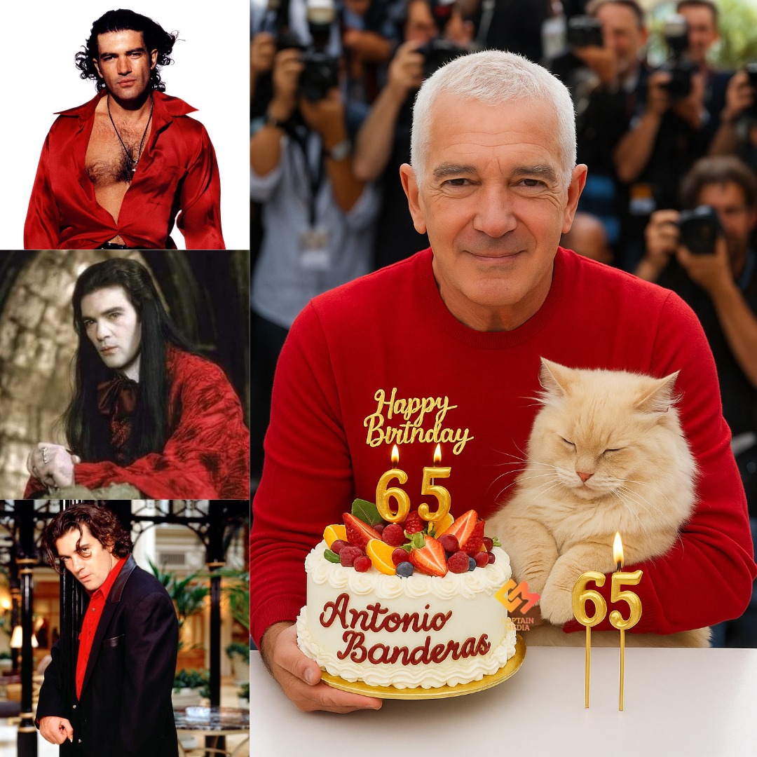 Antonio Banderas Birthday Collage
