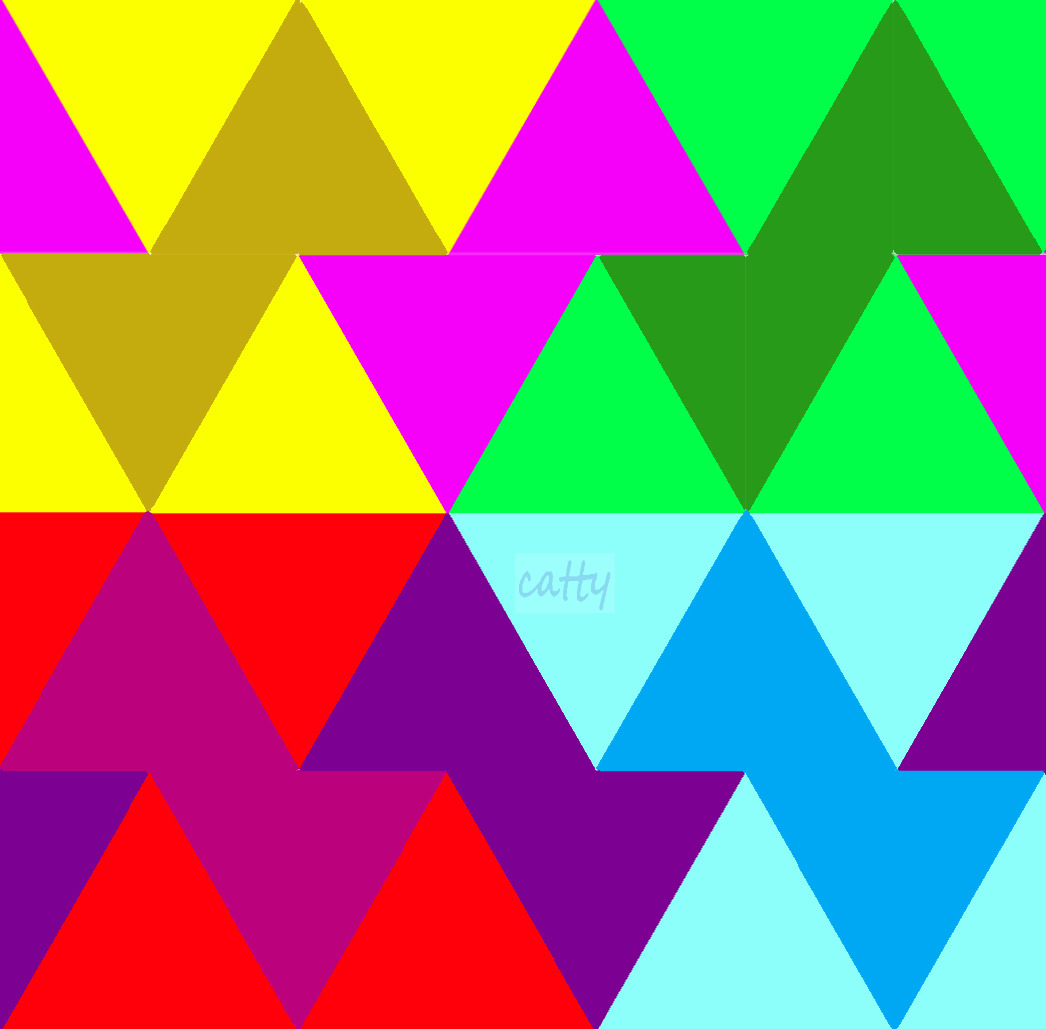 Colorful Triangle Pattern