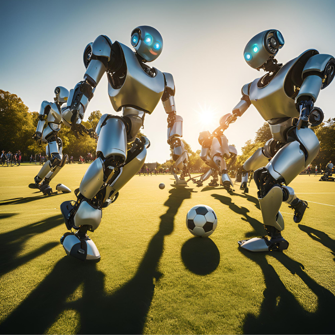 Robots Playing Soccer