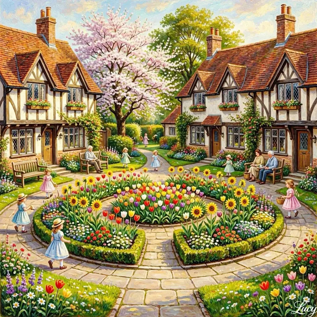 English Village Garden