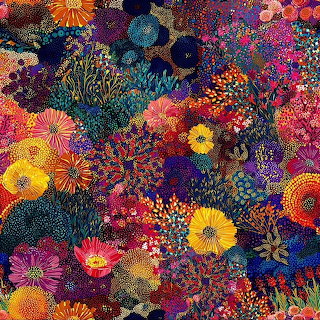 Vibrant Floral Tapestry