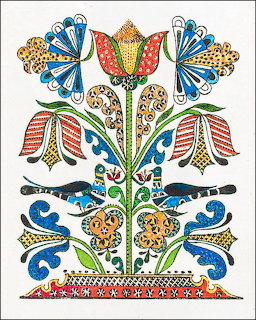 Pennsylvania Fraktur Art by Joan Shaver