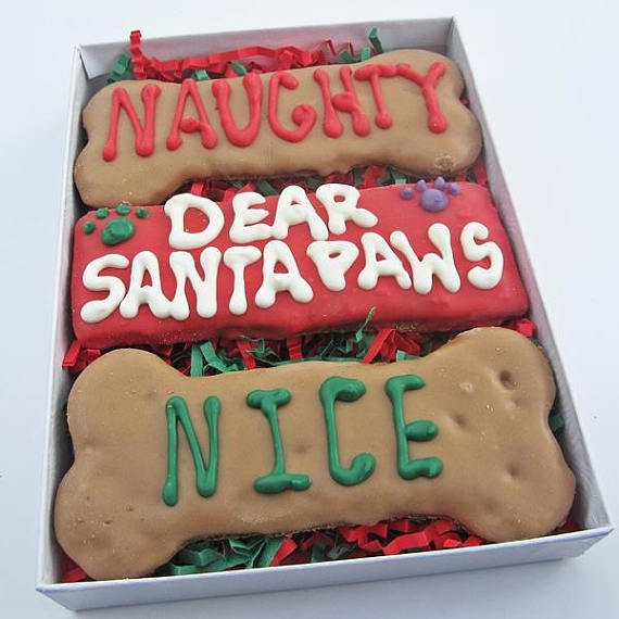 Christmas Dog Treat Cookies