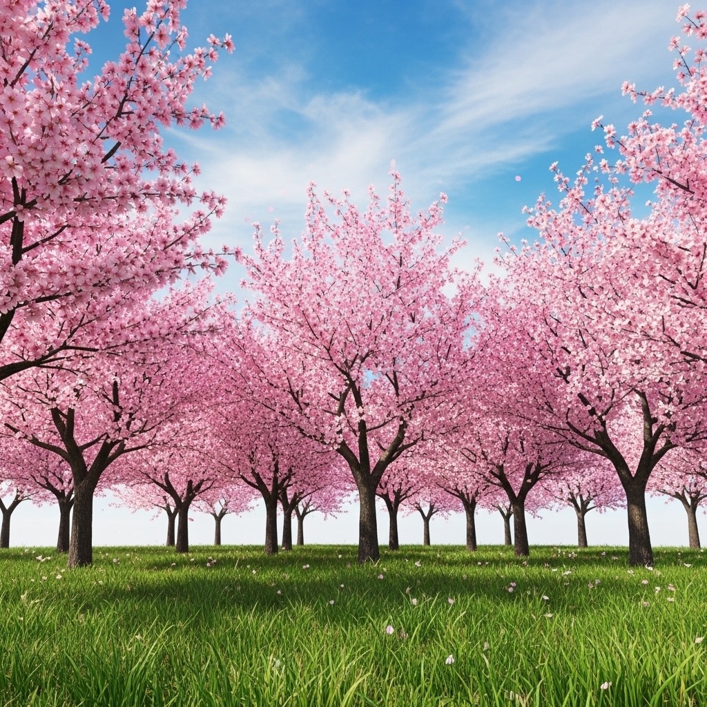 Cherry Blossom Trees