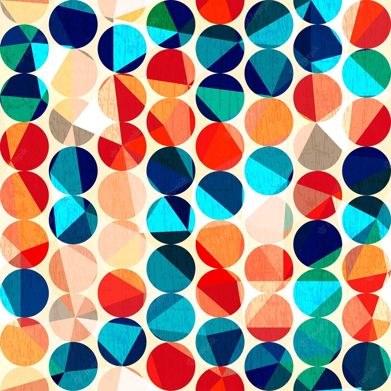 Colored Circles Pattern