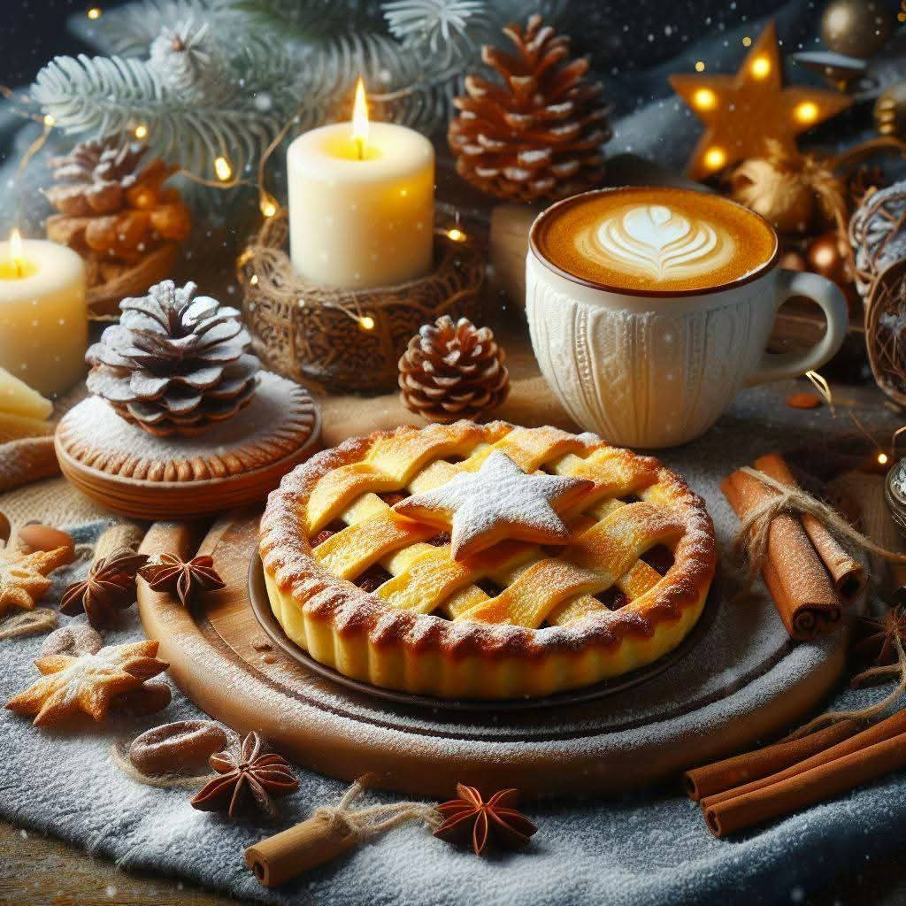 Christmas Lattice Pie