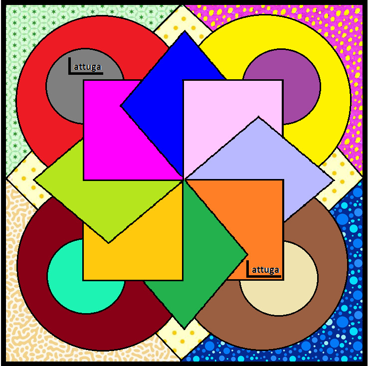 Geometric Patchwork Collage
