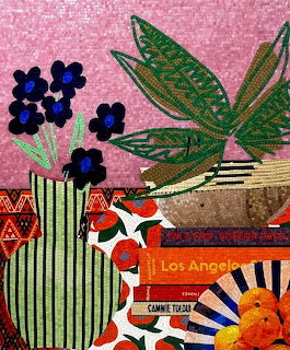 Floral Collage Art