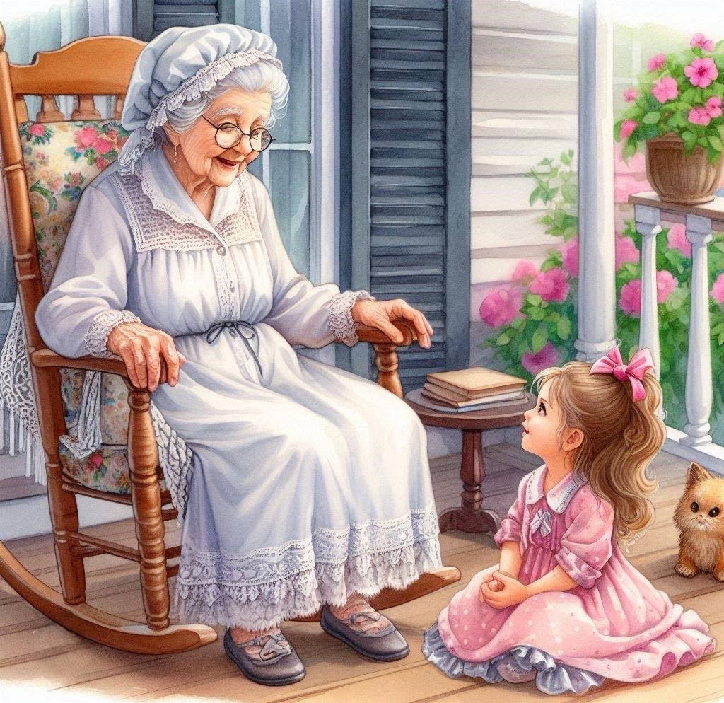 Grandmother and Granddaughter