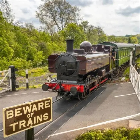 Steam Locomotive Railway Wales