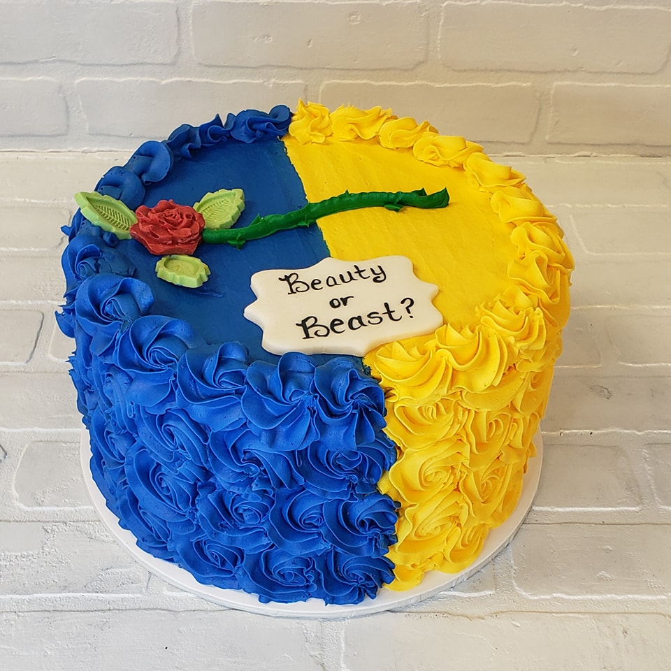 Beauty and Beast Cake