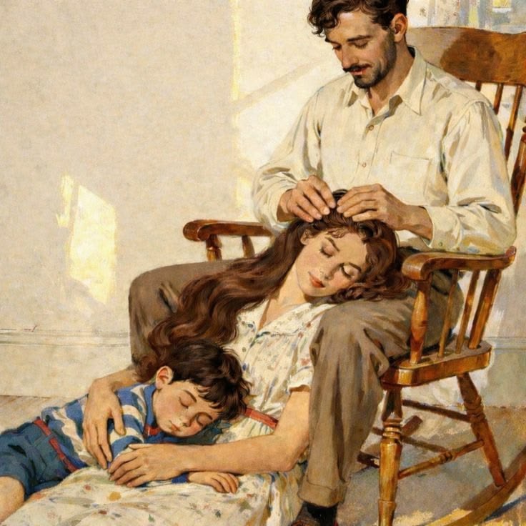 Family Resting Together