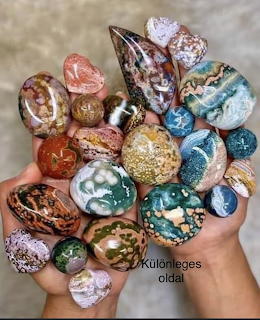Painted Ocean Jasper Stones