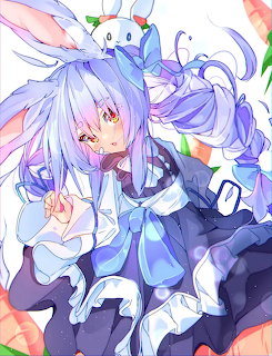 Purple Haired Anime Girl