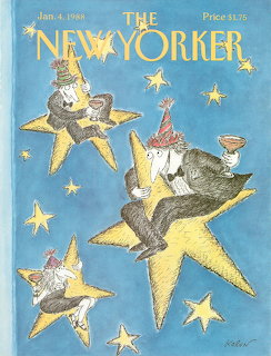New Yorker New Years Stars Cover