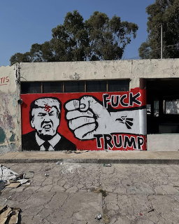 Trump Street Art Graffiti