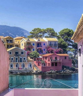 Colorful Waterfront Houses