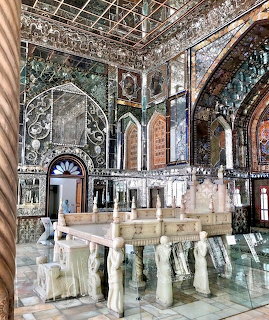 Marble Throne Golestan Palace