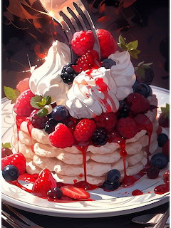 Berry Pancake Stack