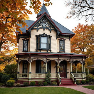 Victorian Gothic Revival House