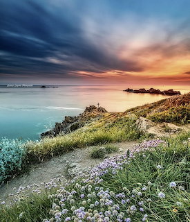Saint Malo Coastal Sunset
