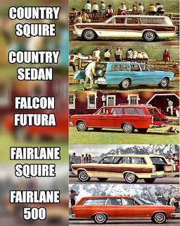 1966 Ford Station Wagons