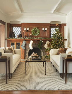 Christmas Living Room Interior