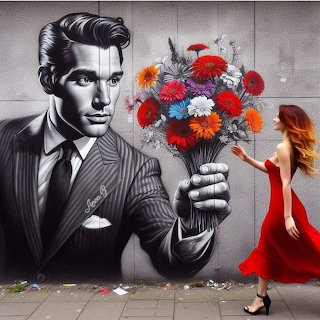 Banksy Street Art Mural