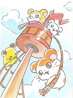Hamtaro Hamsters Roller Coaster