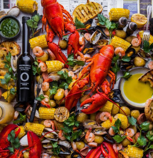 Seafood Bake with Lobster
