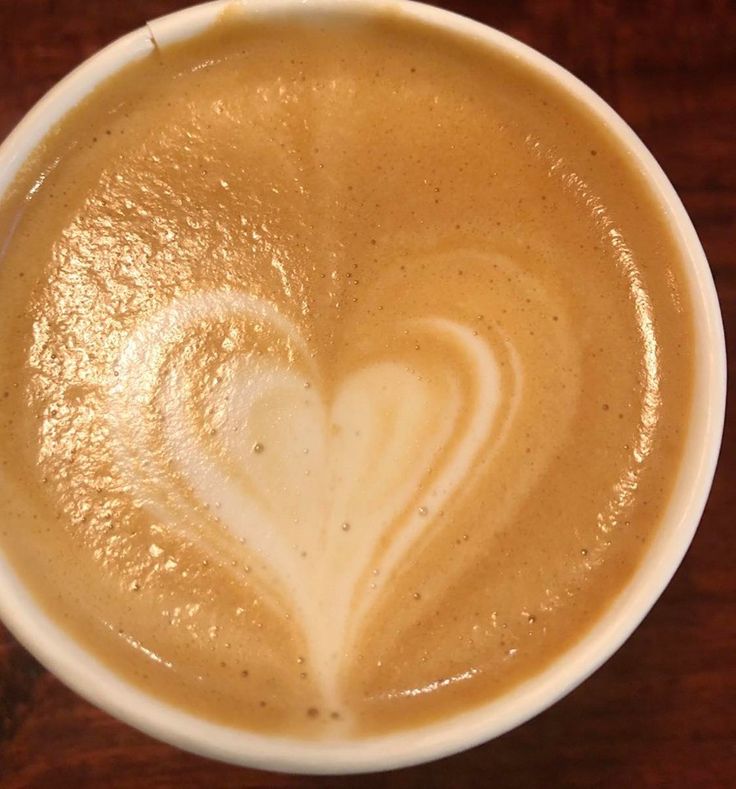 Latte Heart Art