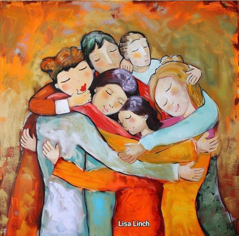 Women Group Hug