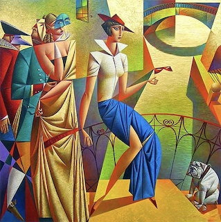 Georgy Kurasov Cubist Figures